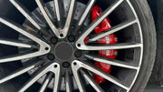 We manufacture premium quality carbon ceramic brakes discs rotors for MERCEDES BENZ S-CLASS S580 W223 2020+ in any size

Specification:

Authentic APRacing CP9571 6&nbsp;Pot Front Brake Calipers
Front disc: 410 mm, thickness 36 mm

Material: Carbon Ceramic ( C / SiC) rings, Aluminium hat / bell

Includes: Carbon ceramic brake disсs / rotors, brake pads, brackets for calipers, hoses.

BRAKE DISCS ROTORS CAN BE MADE FOR YOUR CAR IN ANY SIZE AND UPGRADED FROM IRON / STEEL DISCS TO CARBON CERAMIC

PLEASE INCLUD