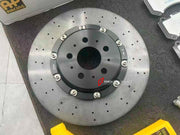 CARBON CERAMIC FRONT BIG BRAKE KIT for TESLA MODEL 3 PERFORMANCE 2024+

Forza Performance Group offers various types of big brake kits, all types of aftermarket brake calipers, as well as genuine original brands of all types, such as AP Racing, Brembo, Akebono, AMG, M Performance, Audi, Porsche, Lamborghini, Toyota TRD, etc.

Material: Carbon Ceramic

Current set includes:

2x Authentic AP Racing CP9572 6 Pot Front Brake Calipers
2x Front Brake Discs 380 mm

2x Brake Caliper Adapters
2x Authentic Pagid Stre