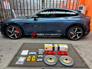 CARBON CERAMIC FRONT BIG BRAKE KIT for XIAOMI YU7 2025+

Forza Performance Group offers various types of big brake kits, all types of aftermarket brake calipers, as well as genuine original brands of all types, such as AP Racing, Brembo, Akebono, AMG, M Performance, Audi, Porsche, Lamborghini, Toyota TRD, etc.

Material: Carbon Ceramic

Current set includes:

2x Authentic AP Racing CP9571 6 Pot Front Brake Calipers
2x Front Brake Discs 410 mm

2x Brake Caliper Adapters
2x Brake Pads

PLEASE INCLUDE YOUR VIN