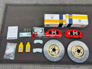 CARBON CERAMIC FRONT BIG BRAKE KIT for XIAOMI YU7 2025+

Forza Performance Group offers various types of big brake kits, all types of aftermarket brake calipers, as well as genuine original brands of all types, such as AP Racing, Brembo, Akebono, AMG, M Performance, Audi, Porsche, Lamborghini, Toyota TRD, etc.

Material: Carbon Ceramic

Current set includes:

2x Authentic AP Racing CP9571 6 Pot Front Brake Calipers
2x Front Brake Discs 410 mm

2x Brake Caliper Adapters
2x Brake Pads

PLEASE INCLUDE YOUR VIN