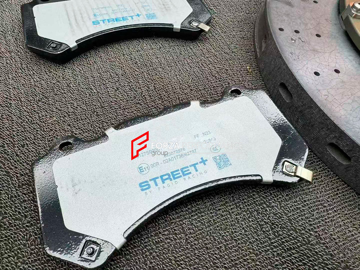 CARBON CERAMIC FRONT BIG BRAKE KIT for XIAOMI YU7 2025+

Forza Performance Group offers various types of big brake kits, all types of aftermarket brake calipers, as well as genuine original brands of all types, such as AP Racing, Brembo, Akebono, AMG, M Performance, Audi, Porsche, Lamborghini, Toyota TRD, etc.

Material: Carbon Ceramic

Current set includes:

2x Authentic AP Racing CP9571 6 Pot Front Brake Calipers
2x Front Brake Discs 410 mm

2x Brake Caliper Adapters
2x Brake Pads

PLEASE INCLUDE YOUR VIN