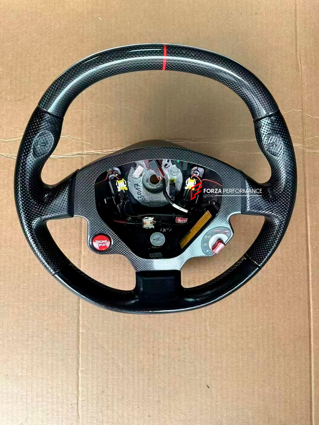 CARBON CUSTOM STEERING WHEEL for FERRARI F430 2004 - 2009