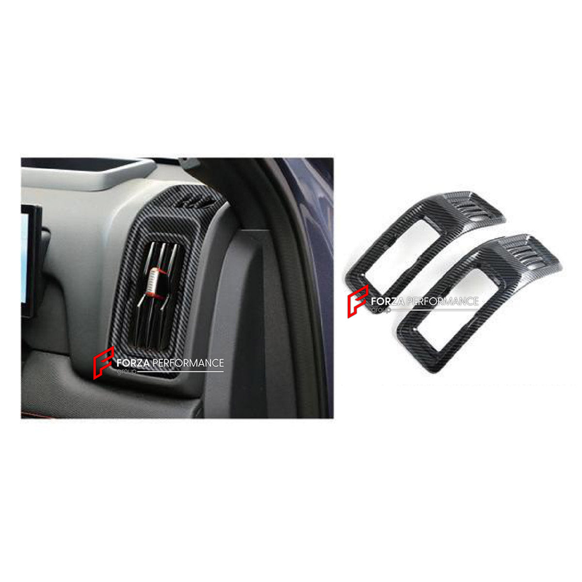 CARBON DASHBOARD SIDE AIR VENT COVER for BYD SHARK 6 2024+

Set includes:
Dashboard Side Air Vent Cover

Material: Carbon

NOTE: Professional installation is required.