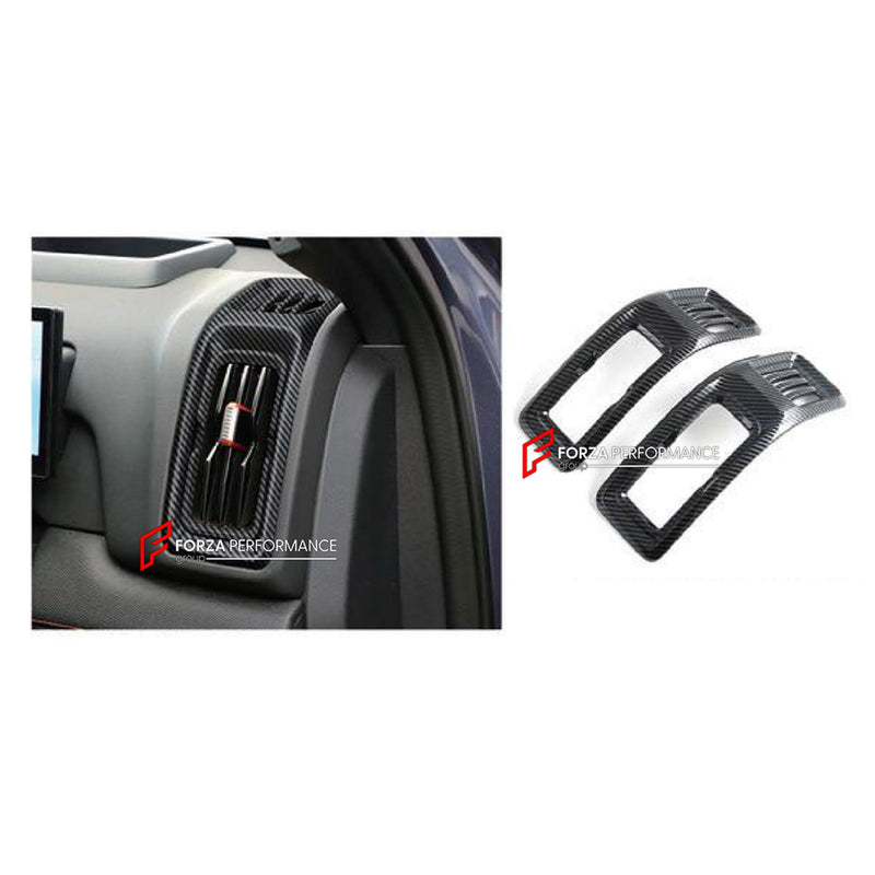 CARBON DASHBOARD SIDE AIR VENT COVER for BYD SHARK 6 2024+