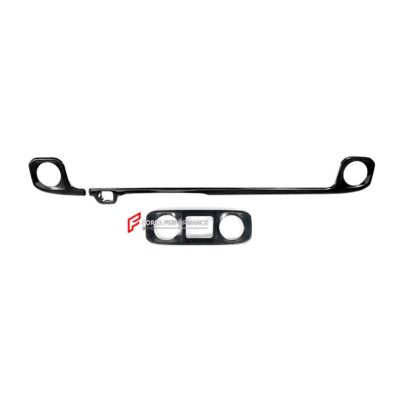CARBON INTERIOR TRIM KIT for MERCEDES-BENZ G-CLASS G63 W465 2024+

Set includes:

Dashboard Trims


Material: Carbon Fiber

NOTE: Professional installation is required.