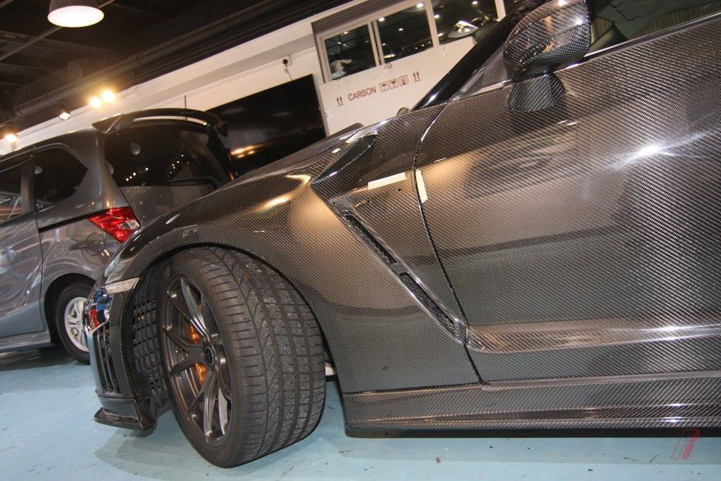 CARBON DOORS for NISSAN GT-R R35 2007 - 2016