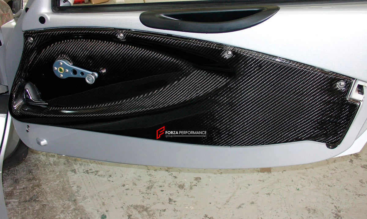 CARBON DOOR PANEL for LOTUS ELISE EXIGE II S2 2002 - 2006

Set Include:

Door Panel
Material: Carbon

Note: Professional installation is required.