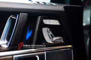 CARBON DOOR PANEL SEAT SWITCH FRAME for MERCEDES-BENZ G-CLASS G450 G350 G500 G550 AMG G63 G63 W465 2024+

Set includes:

Door Panel Seat Switch Frame

Material: Carbon Fiber