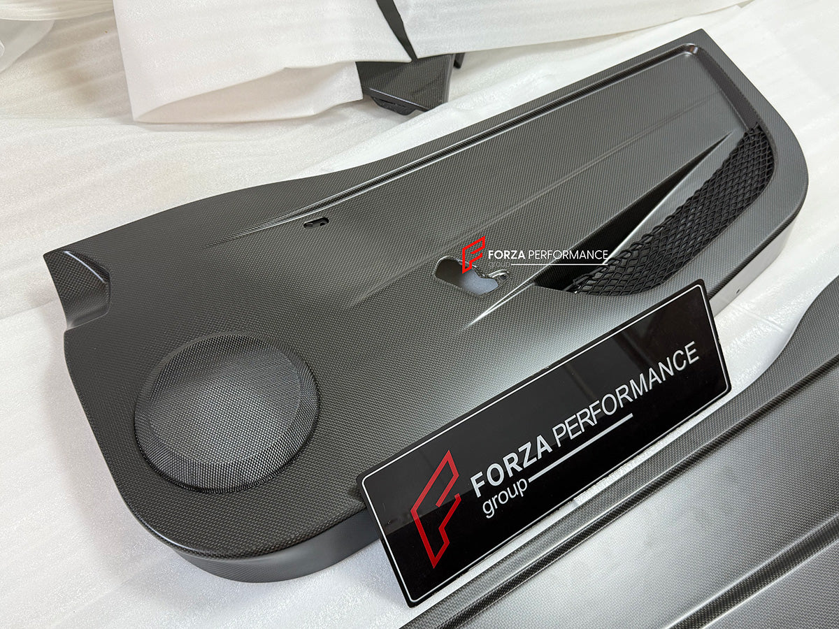 CARBON DOOR PANELS for FERRARI 458 SPECIALE 2013 - 2015

Set includes:

Door Panels

Material: Carbon Fiber

NOTE: Professional installation is required.

Contact us for pricing.

Payment ►
Visa
Mastercard
PayPal with a credit card (add 4.4% at checkout)
Payoneer
Cryptocurrency

Shipment ►
By express DHL/UPS/TNT/FedEx
To the local international airport
Special line by air
Special line by the sea
To Europe and the UK by train

Please let us know which shipping option you prefer.