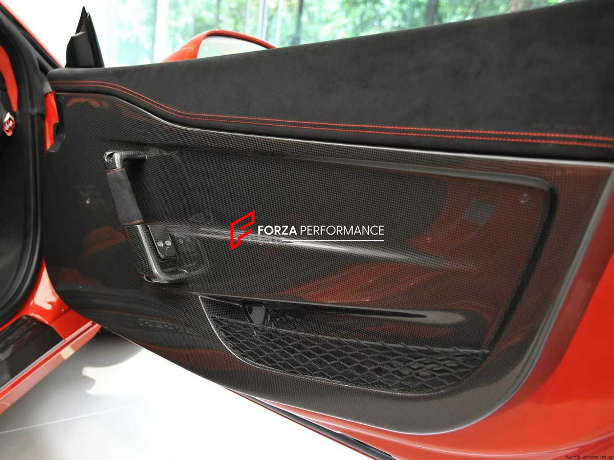 CARBON DOOR PANELS for FERRARI 458 SPECIALE 2013 - 2016

Set includes:

Door Panels

Material: Carbon Fiber

NOTE: Professional installation is required.

Contact us for pricing.

Payment ►
Visa

Mastercard

PayPal with a credit card (add 4.4% at checkout)
Payoneer
Cryptocurrency
Shipment ►
By express DHL/UPS/TNT/FedEx
To the local international airport
Special line by air
Special line by the sea
To Europe and the UK by train

Please let us know which shipping option you prefer.