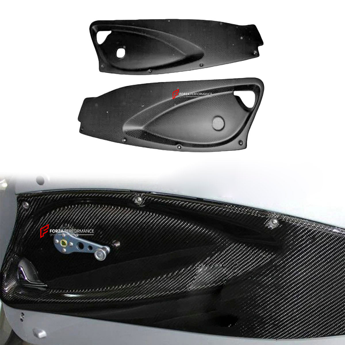 CARBON DOOR PANEL for LOTUS ELISE EXIGE II S2 2002 - 2006

Set Include:

Door Panel
Material: Carbon

Note: Professional installation is required.