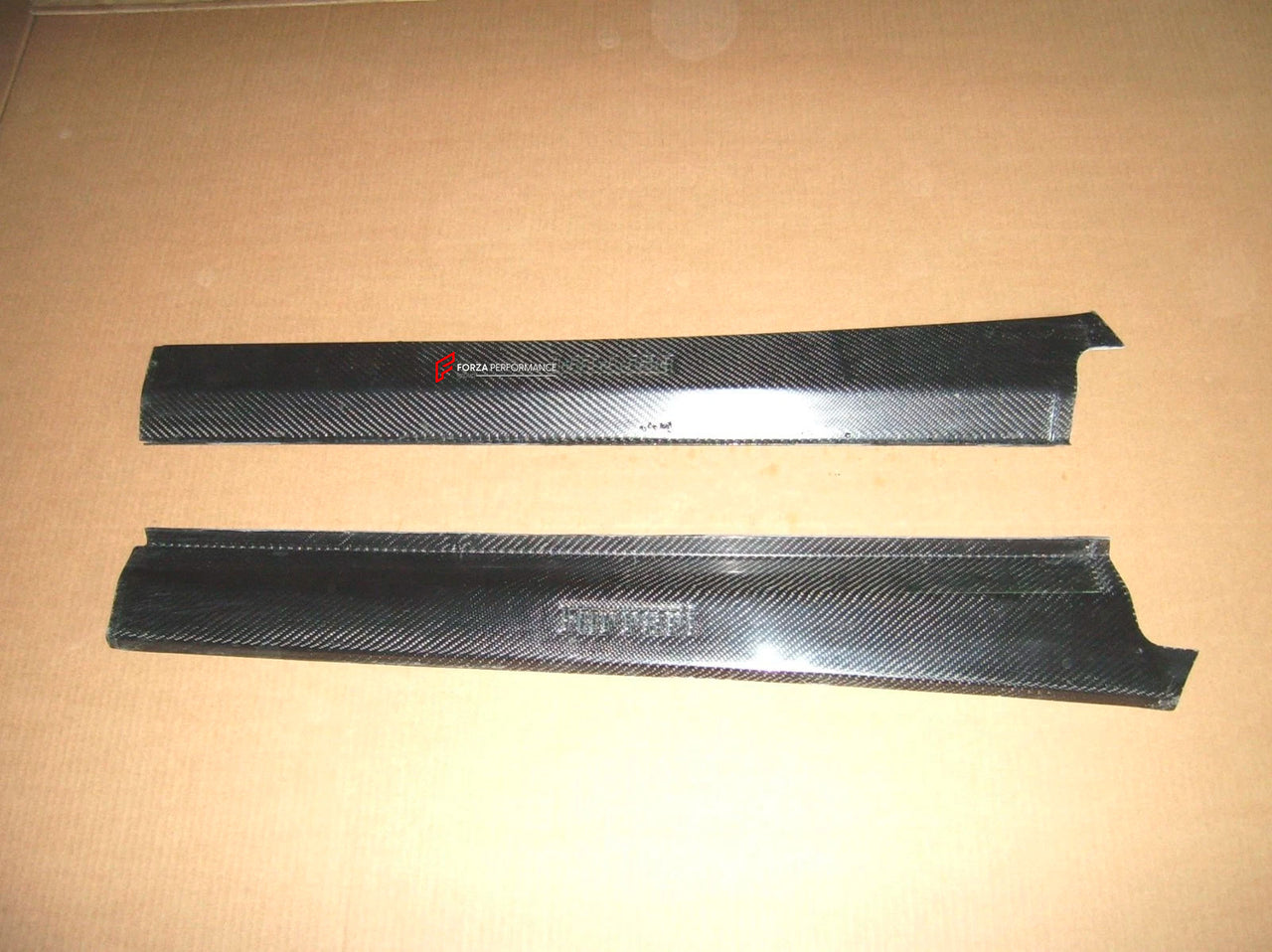 CARBON DOOR SILLS for FERRARI F430 360 1999 - 2009

Set includes:

Door Sills

Material: Carbon

NOTE: Professional installation is required.

Why “Contact Us for Pricing”?

We don’t display fixed prices because our goal is to offer you the most competitive deal possible. Product costs often decrease over time, and by requesting a quote, you’ll receive our most up-to-date price on market.

SECURED PAYMENT METHODS&nbsp;
PayPal (+4.4% fee)
Visa / Mastercard / American Express (through PayPal)

Bank Wire trans