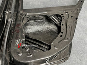 CARBON DOORS for BMW M3 G80 2020 - 2023

Set includes:

Front Doors

Rear Doors

Material: Carbon Fiber

NOTE: Professional installation is required.