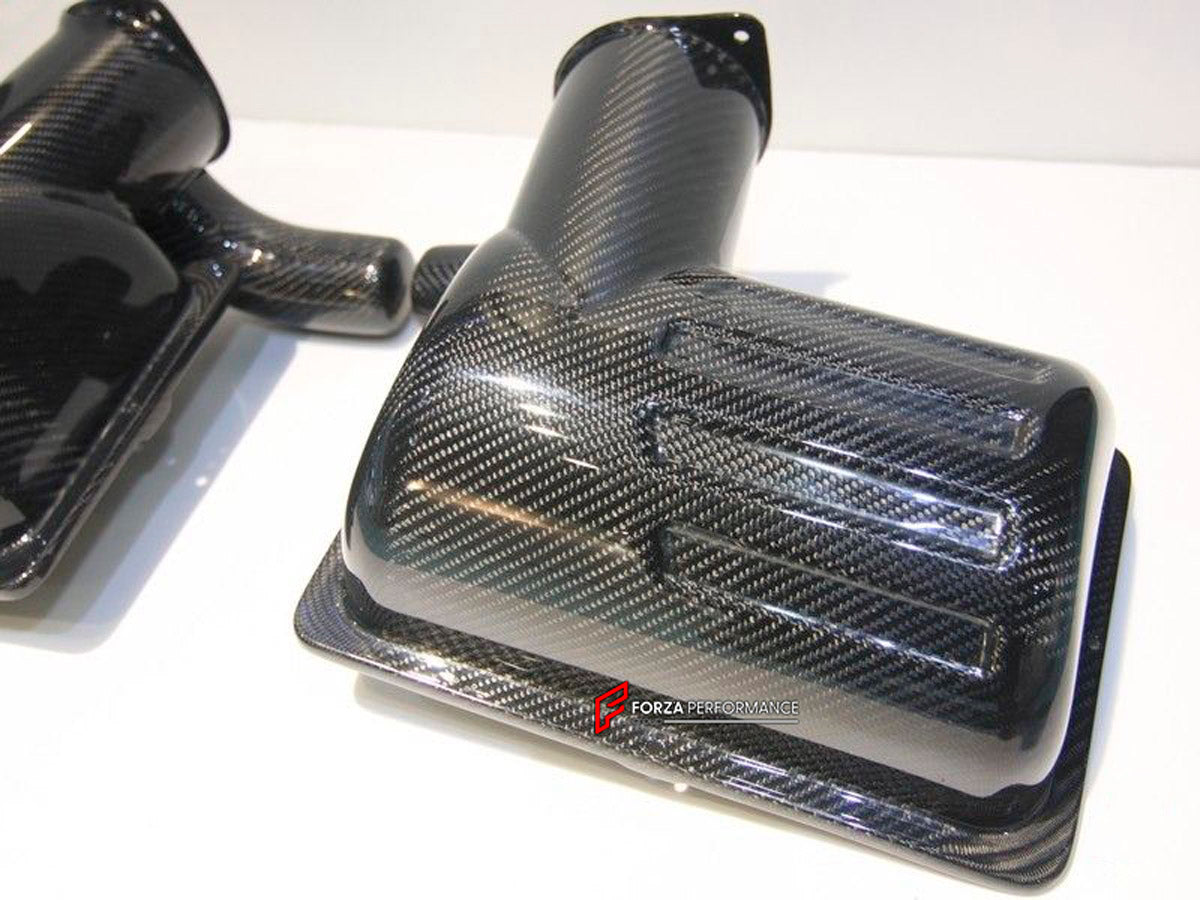 Carbon Engine Air Intake Cover for Ferrari F430
Set includes:

Engine Air Intake Cover
Material: Carbon

NOTE: Professional installation is required.