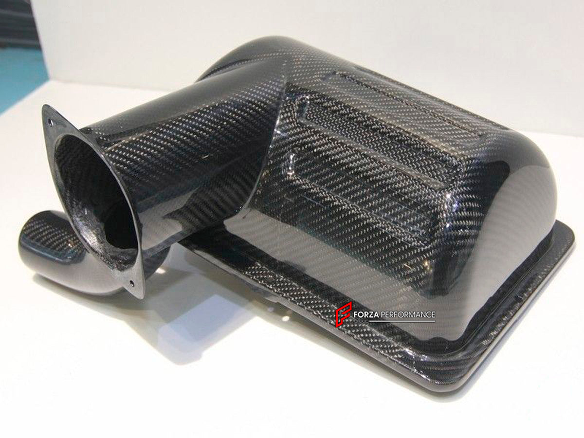 Carbon Engine Air Intake Cover for Ferrari F430
Set includes:

Engine Air Intake Cover
Material: Carbon

NOTE: Professional installation is required.