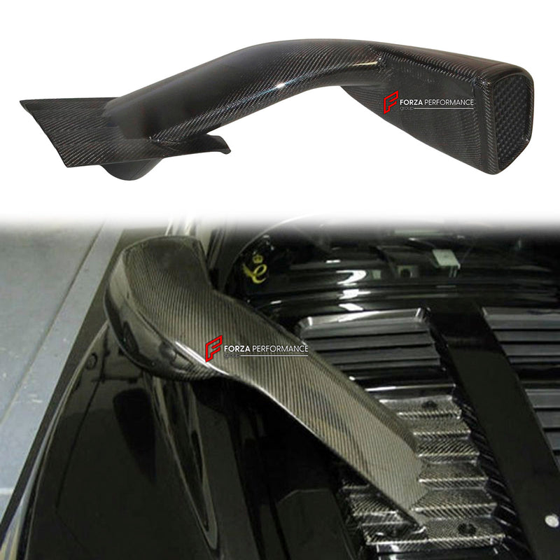 CARBON ENGINE COVER AIR SCOOP for LOTUS ELISE S2 2002 - 2009