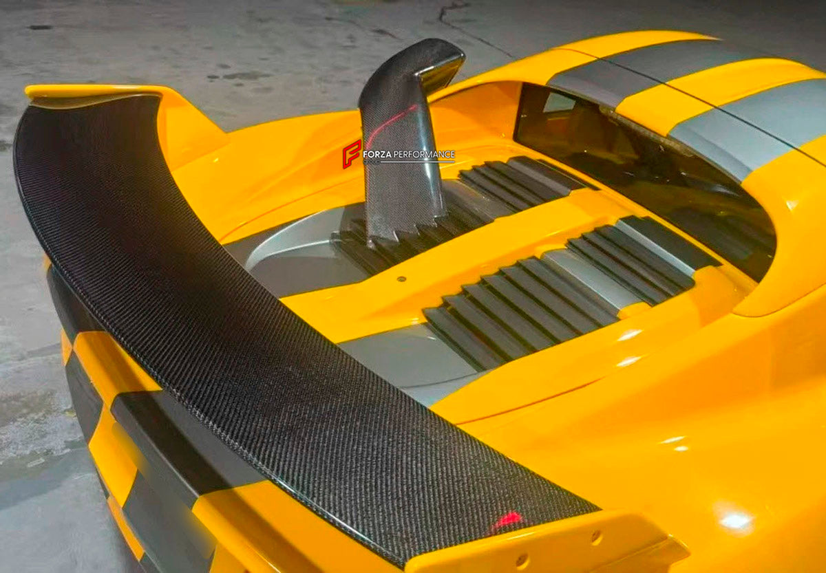 CARBON ENGINE COVER AIR SCOOP for Lotus Elise S2 2002 - 2009
Set includes:

Engine Cover Air Scoop
Material: Carbon

NOTE: Professional installation is required.