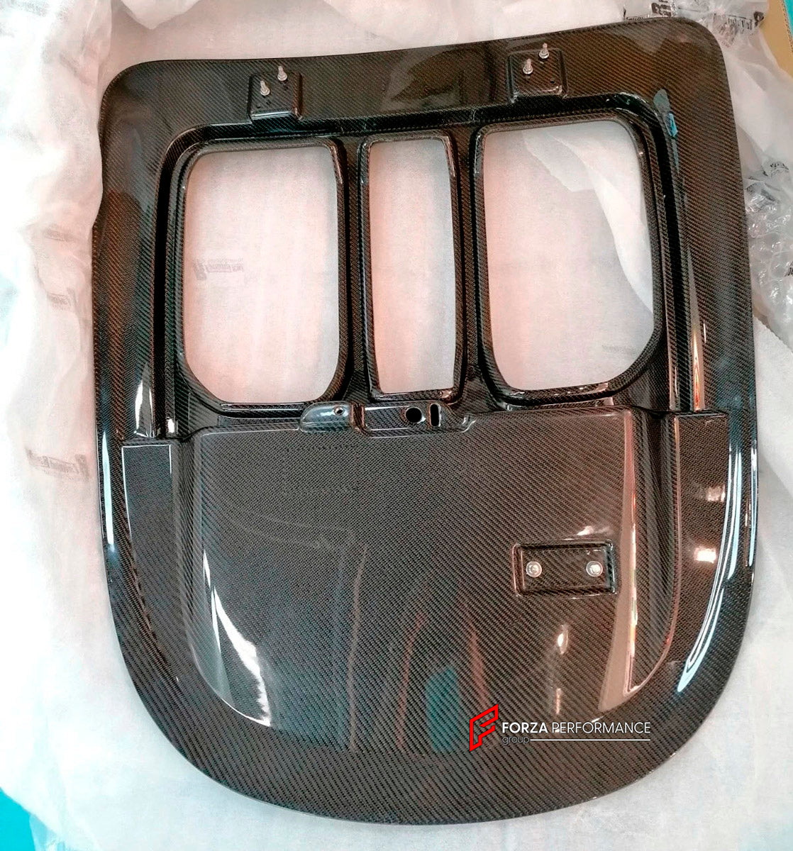 CARBON ENGINE COVER for LOTUS ELISE II FACELIFT 2011 - 2021

Set Include:

Carbon Engine Cover
Material: Carbon

Note: Professional installation is required.