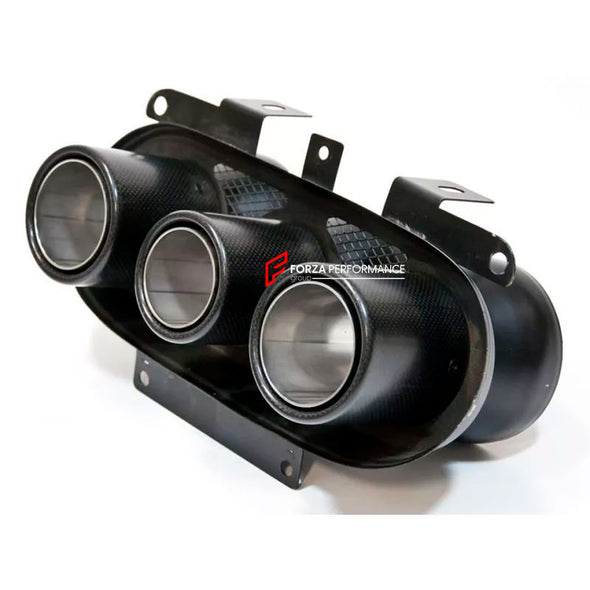 CARBON EXHAUST TIPS for FERRARI 458 2009 - 2015

Set includes:

Exhaust tips

Material: Real carbon fiber

NOTE: Professional installation is required.

CONTACT US FOR PRICING