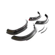 CARBON FENDER ARCHES for FORD BRONCO VI U725 4 DOOR 2021+ Forza Performance Custom fit
Set includes:

Front Fender Arches
Rear Fender Arches
Rear Fender Arch Extension Trims
Material: Carbon (Can be made in Diagonal Twill or Forged Pattern)

NOTE: Professional installation is required.