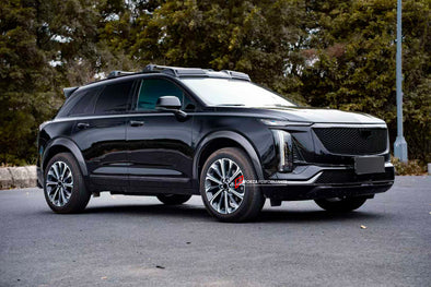 CARBON FENDER FLARES FOR CADILLAC XT5 2024+
Set includes:
Fender Flares

Material: Carbon Fiber

NOTE: Professional installation is required.

Contact us for pricing