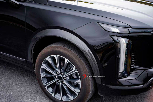 CARBON FENDER FLARES FOR CADILLAC XT5 2024+