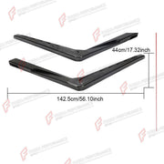 CARBON FIBER AIR INTAKE SNORKELS for MERCEDES BENZ G CLASS W463 G500 G550 G55 G63 G65 2004 - 2018 FORZA PERFORMANCE Custom Fit
Set includes:

Air Intake Snorkels
Material: Carbon Fiber

NOTE: Professional installation is required.

Why “Contact Us for Pricing”?
We don’t display fixed prices because our goal is to offer you the most competitive deal possible. Product costs often decrease over time, and by requesting a quote, you’ll receive our most up-to-date price on market.

SECURED PAYMENT METHODS
PayPal 