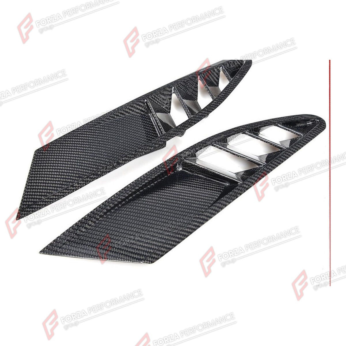 CARBON FIBER AIR VENT COVERS for FERRARI 458 COUPE 2011 - 2013 FORZA PERFORMANCE Custom Fit
Set includes:

Air Vent Covers
Material: Carbon Fiber

NOTE: Professional installation is required.

Why “Contact Us for Pricing”?
We don’t display fixed prices because our goal is to offer you the most competitive deal possible. Product costs often decrease over time, and by requesting a quote, you’ll receive our most up-to-date price on market.

SECURED PAYMENT METHODS
PayPal (+4.4% fee)
Visa / Mastercard / America
