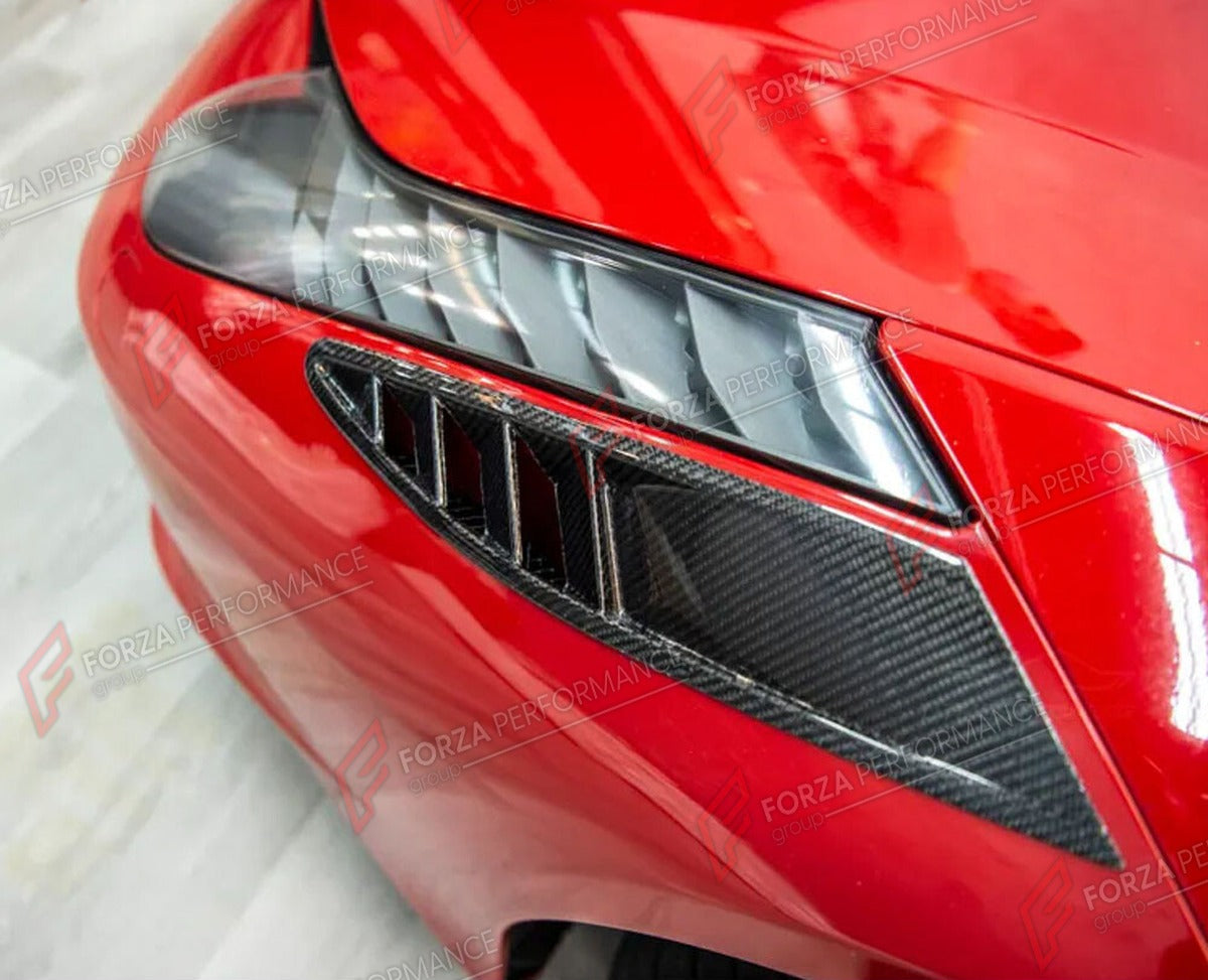 CARBON FIBER AIR VENT COVERS for FERRARI 458 COUPE 2011 - 2013 FORZA PERFORMANCE Custom Fit
Set includes:

Air Vent Covers
Material: Carbon Fiber

NOTE: Professional installation is required.

Why “Contact Us for Pricing”?
We don’t display fixed prices because our goal is to offer you the most competitive deal possible. Product costs often decrease over time, and by requesting a quote, you’ll receive our most up-to-date price on market.

SECURED PAYMENT METHODS
PayPal (+4.4% fee)
Visa / Mastercard / America