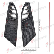 CARBON FIBER AIR VENT COVERS for FERRARI 458 COUPE 2011 - 2013 FORZA PERFORMANCE Custom Fit
Set includes:

Air Vent Covers
Material: Carbon Fiber

NOTE: Professional installation is required.

Why “Contact Us for Pricing”?
We don’t display fixed prices because our goal is to offer you the most competitive deal possible. Product costs often decrease over time, and by requesting a quote, you’ll receive our most up-to-date price on market.

SECURED PAYMENT METHODS
PayPal (+4.4% fee)
Visa / Mastercard / America