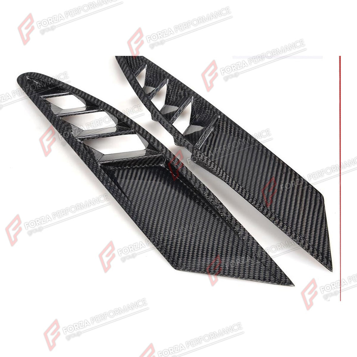 CARBON FIBER AIR VENT COVERS for FERRARI 458 COUPE 2011 - 2013 FORZA PERFORMANCE Custom Fit
Set includes:

Air Vent Covers
Material: Carbon Fiber

NOTE: Professional installation is required.

Why “Contact Us for Pricing”?
We don’t display fixed prices because our goal is to offer you the most competitive deal possible. Product costs often decrease over time, and by requesting a quote, you’ll receive our most up-to-date price on market.

SECURED PAYMENT METHODS
PayPal (+4.4% fee)
Visa / Mastercard / America