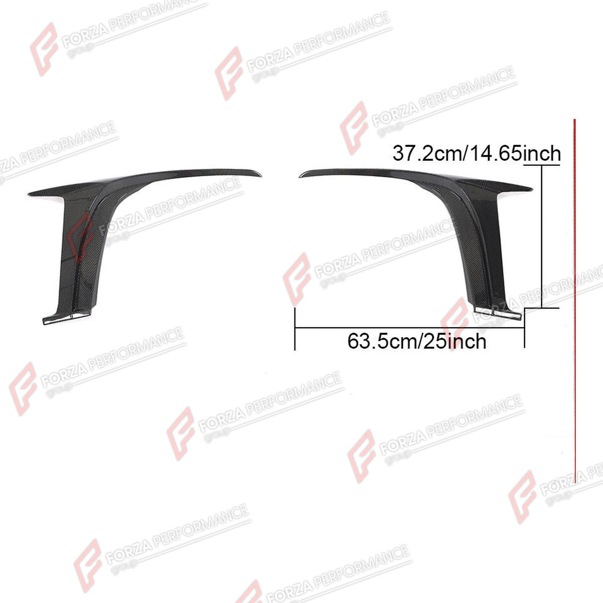 CARBON FIBER AIR VENT COVERS for JAGUAR F TYPE SVR 2016 - 2019 FORZA PERFORMANCE Custom Fit
Set includes:

Air Vent Covers
Material: Carbon Fiber

NOTE: Professional installation is required.

Why “Contact Us for Pricing”?
We don’t display fixed prices because our goal is to offer you the most competitive deal possible. Product costs often decrease over time, and by requesting a quote, you’ll receive our most up-to-date price on market.

SECURED PAYMENT METHODS
PayPal (+4.4% fee)
Visa / Mastercard / America