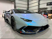 CARBON FIBER BODY KIT for LAMBORGHINI HURACAN LP610-4 LP580-2 2013 - 2016

Set includes:
Front Lip
Front Bumper Trims
Side Skirts
Rear Spoiler
Rear Diffuser

Material: Carbon Fiber

Note: Professional installation is required