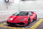 CARBON FIBER BODY KIT for LAMBORGHINI HURACAN LP610-4 LP580-2 2013 - 2016

Set includes:
Front Lip
Front Bumper Trims
Side Skirts
Rear Spoiler
Rear Diffuser

Material: Carbon Fiber

Note: Professional installation is required