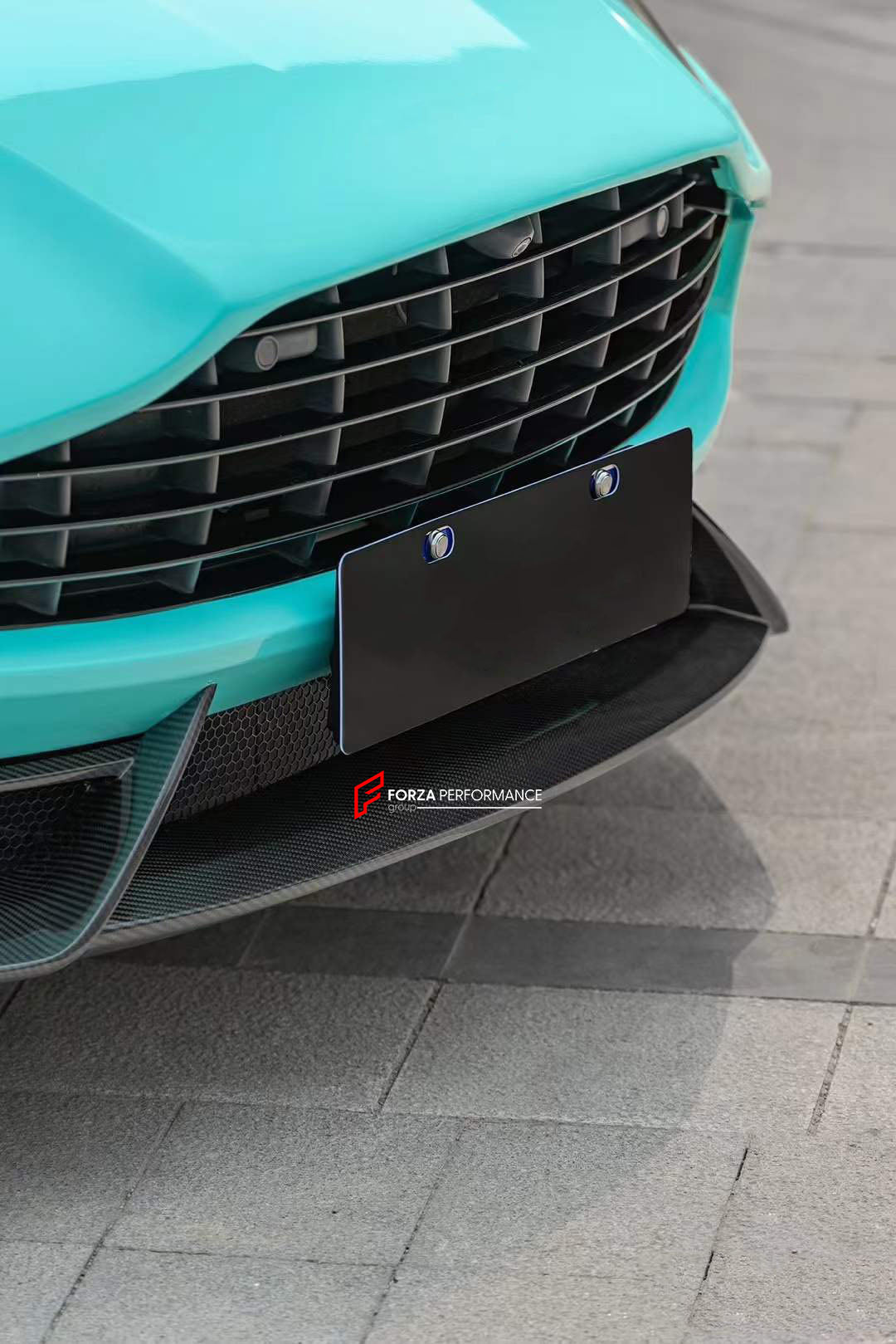 CARBON BODY KIT for ASTON MARTIN DB11 2016 - 2023  Set includes:  Front Lip Front Canards Side Skirts  Rear Diffuser Rear Spoiler