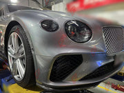 CARBON BODY KIT for BENTLEY CONTINENTAL GT 2018 - 2020    Set includes:  Front Lip Rear Lip Side Skirts Rear Diffuser Rear Spoiler