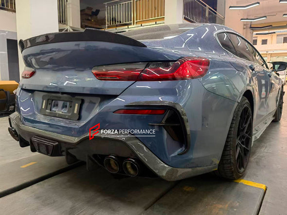 Aftermarket Carbon Fiber Body Kit For BMW 8-Series G14 G15 G16 2018+ With M-Package

Set includes:


Front Lip

Eyebrows Front The Front Bumper
Front Grille
Mirror Covers
Side Skirts
Rear Spoiler
Rear Diffuser
Exhaust Tips

Material: Carbon Fiber

NOTE:&nbsp;Professional installation is required. Fits only with M-Package

Payment ►
Visa
Mastercard
PayPal with a credit card (add 4.4% at checkout)
Payoneer
Cryptocurrency
Shipment ►
By express DHL/UPS/TNT/FedEx
To the local international airport
Special line b