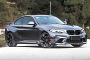 CARBON FIBER BODY KIT for BMW M2 F87 2016 - 2020
Set includes:

Front Lip
Side Skirts
Rear Side Splitters
Rear Diffuser
Material: Carbon Fiber

NOTE: Professional installation is required.