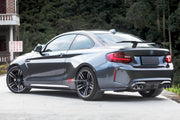 CARBON FIBER BODY KIT for BMW M2 F87 2016 - 2020
Set includes:

Front Lip
Side Skirts
Rear Side Splitters
Rear Diffuser
Material: Carbon Fiber

NOTE: Professional installation is required.