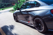 CARBON FIBER BODY KIT for BMW M2 F87 2016 - 2020
Set includes:

Front Lip
Side Skirts
Rear Side Splitters
Rear Diffuser
Material: Carbon Fiber

NOTE: Professional installation is required.