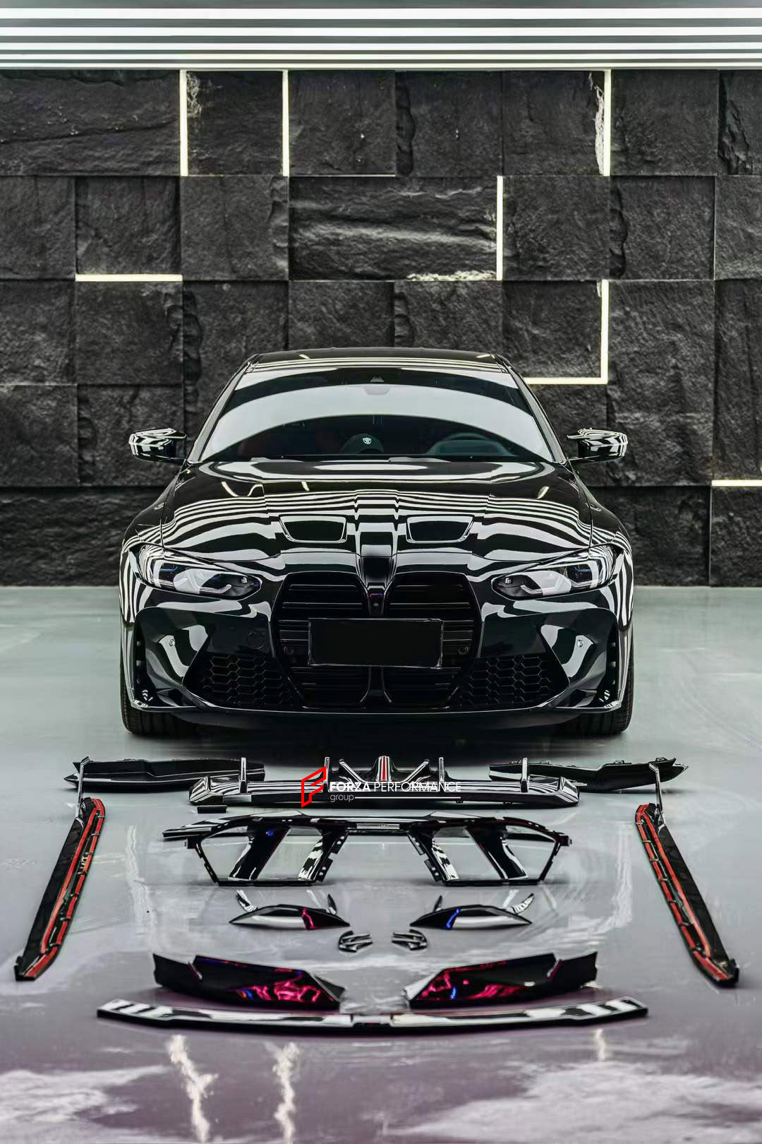 CARBON BODY KIT FOR BMW M3 G80 M4 G82 2020+ R-3