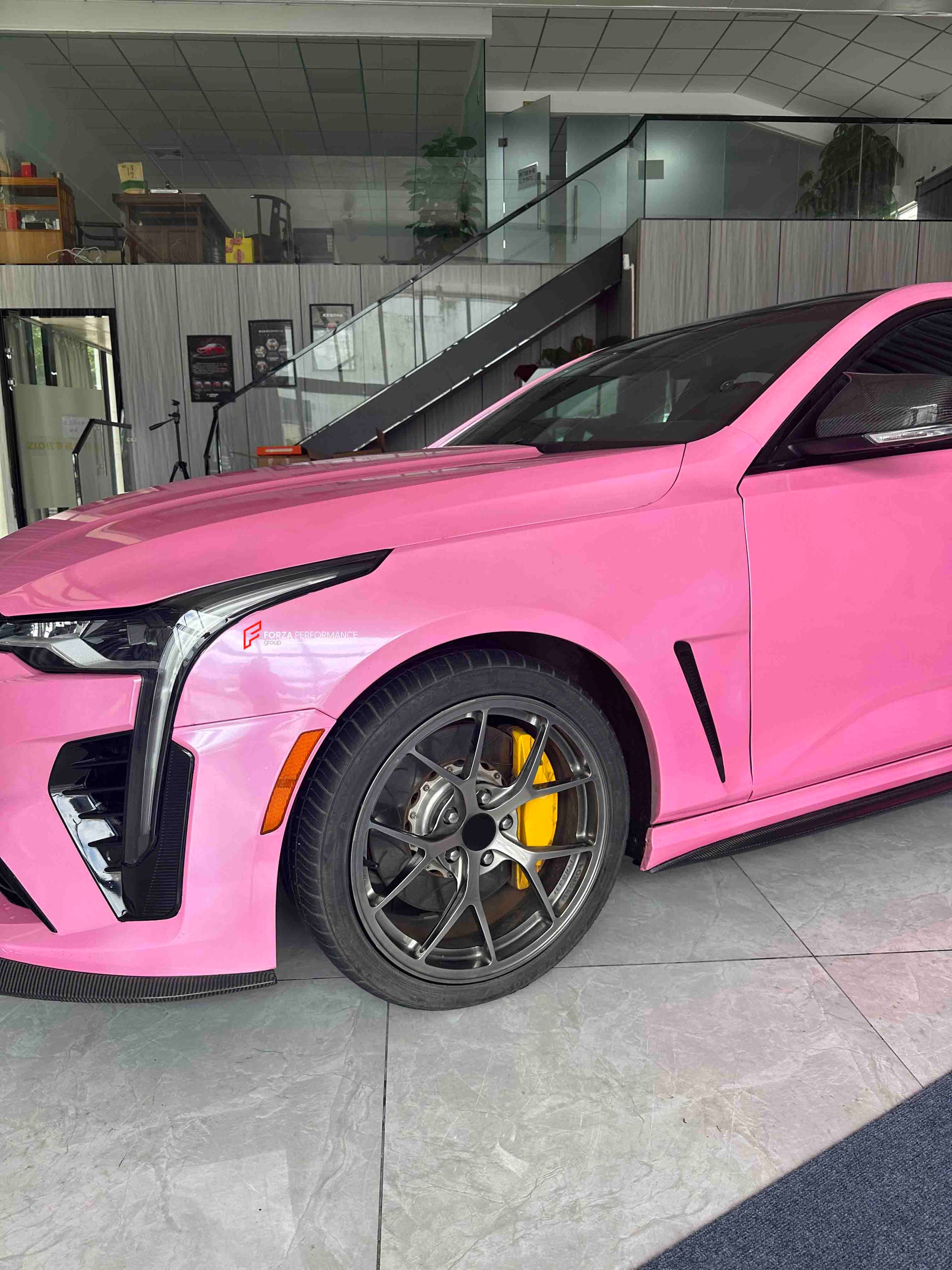 CARBON FIBER BODY KIT FOR CADILLACR CT4 UPGRADE TO BLACKWING V