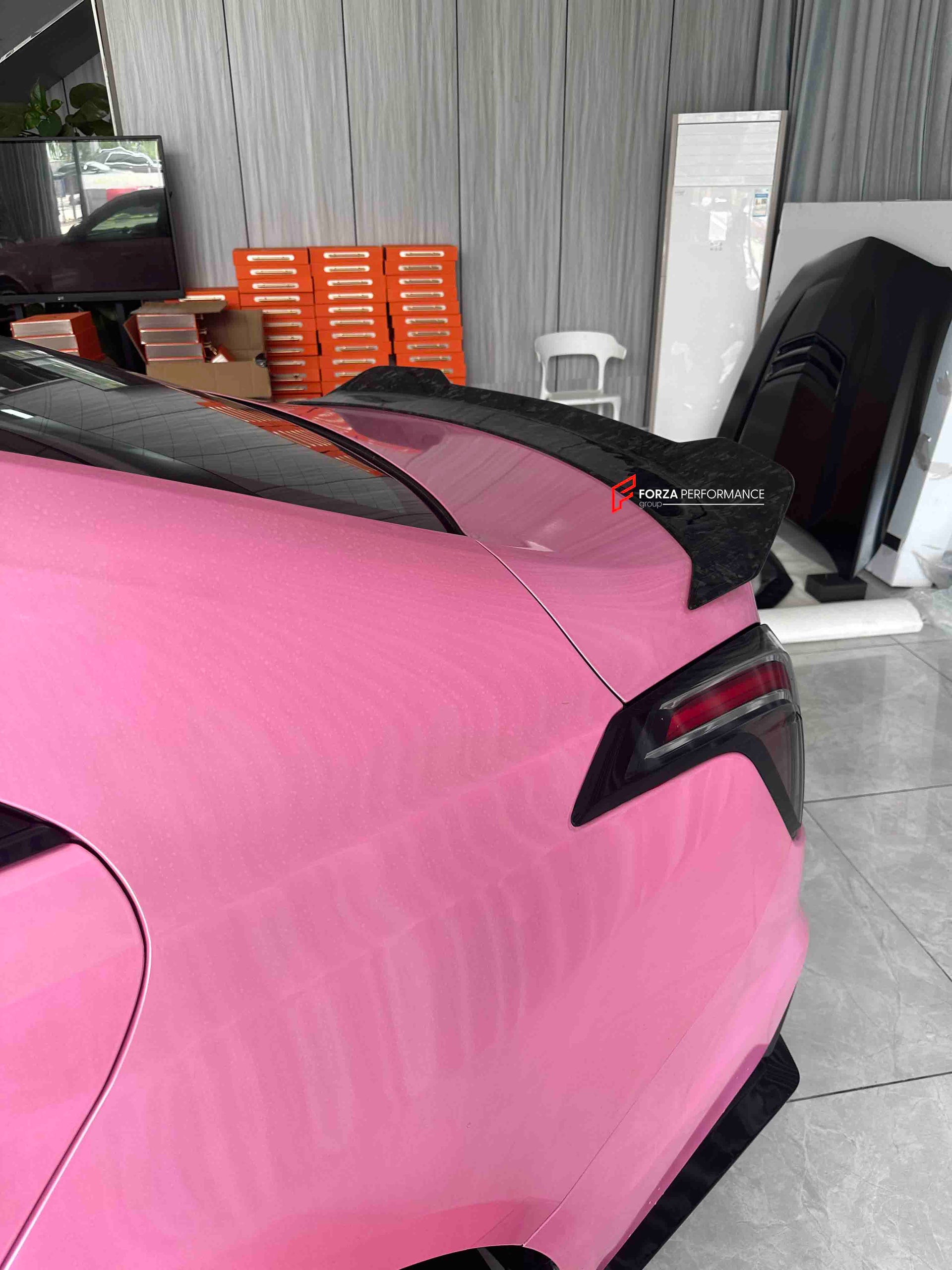 CARBON FIBER BODY KIT FOR CADILLACR CT4 UPGRADE TO BLACKWING V
