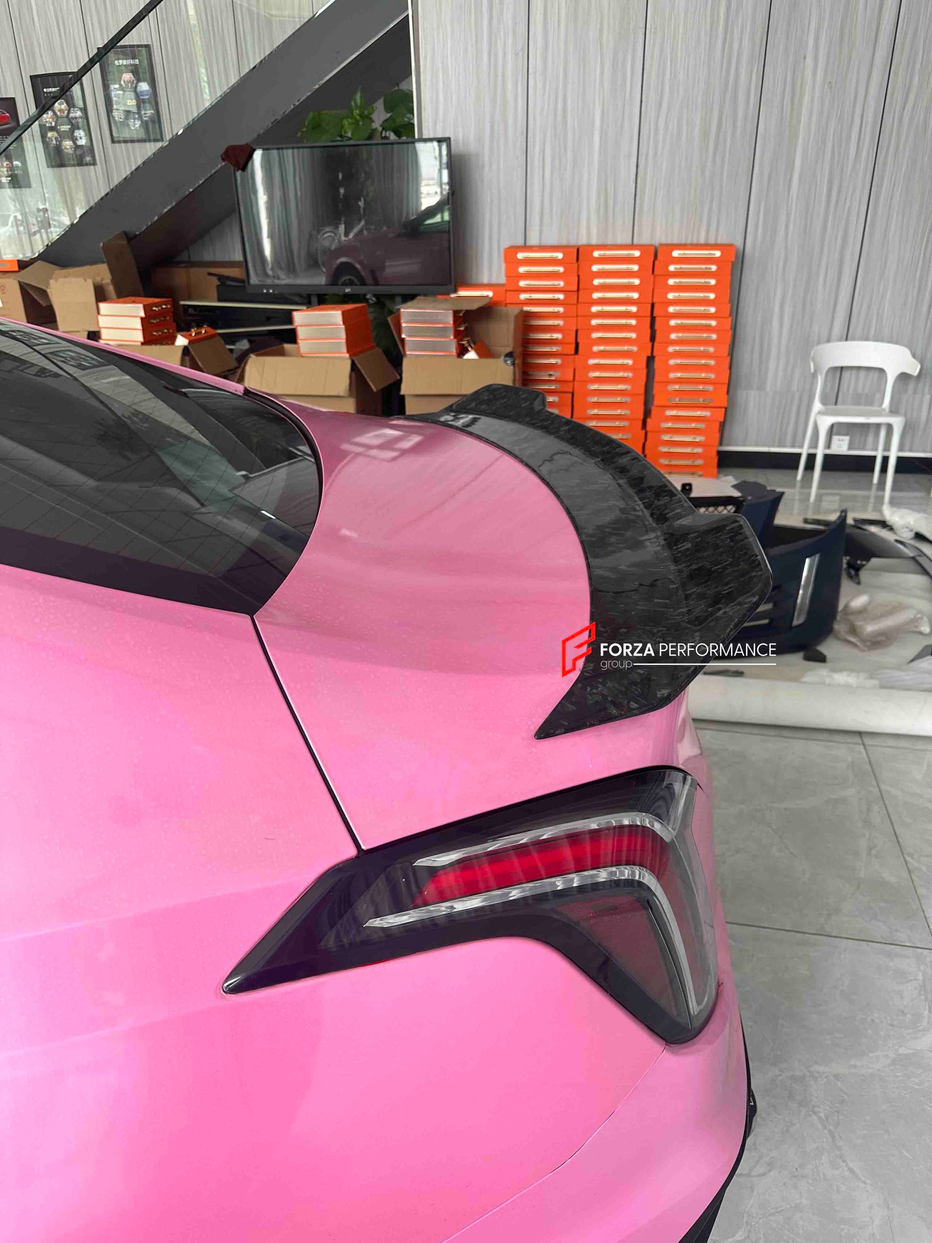 CARBON FIBER BODY KIT FOR CADILLACR CT4 UPGRADE TO BLACKWING V
