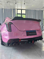 CARBON FIBER BODY KIT FOR CADILLACR CT4 UPGRADE TO BLACKWING V