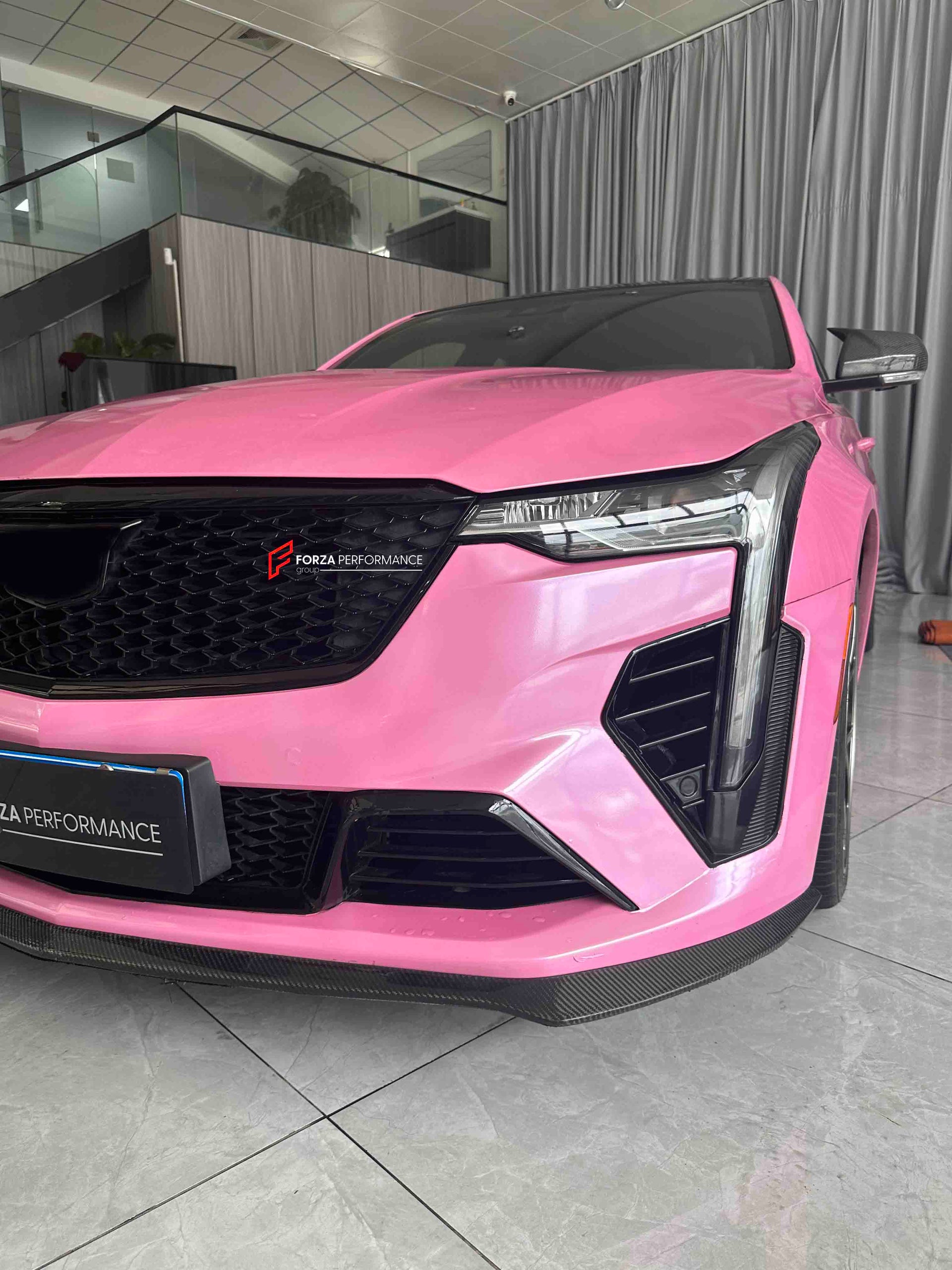 CARBON FIBER BODY KIT FOR CADILLACR CT4 UPGRADE TO BLACKWING V