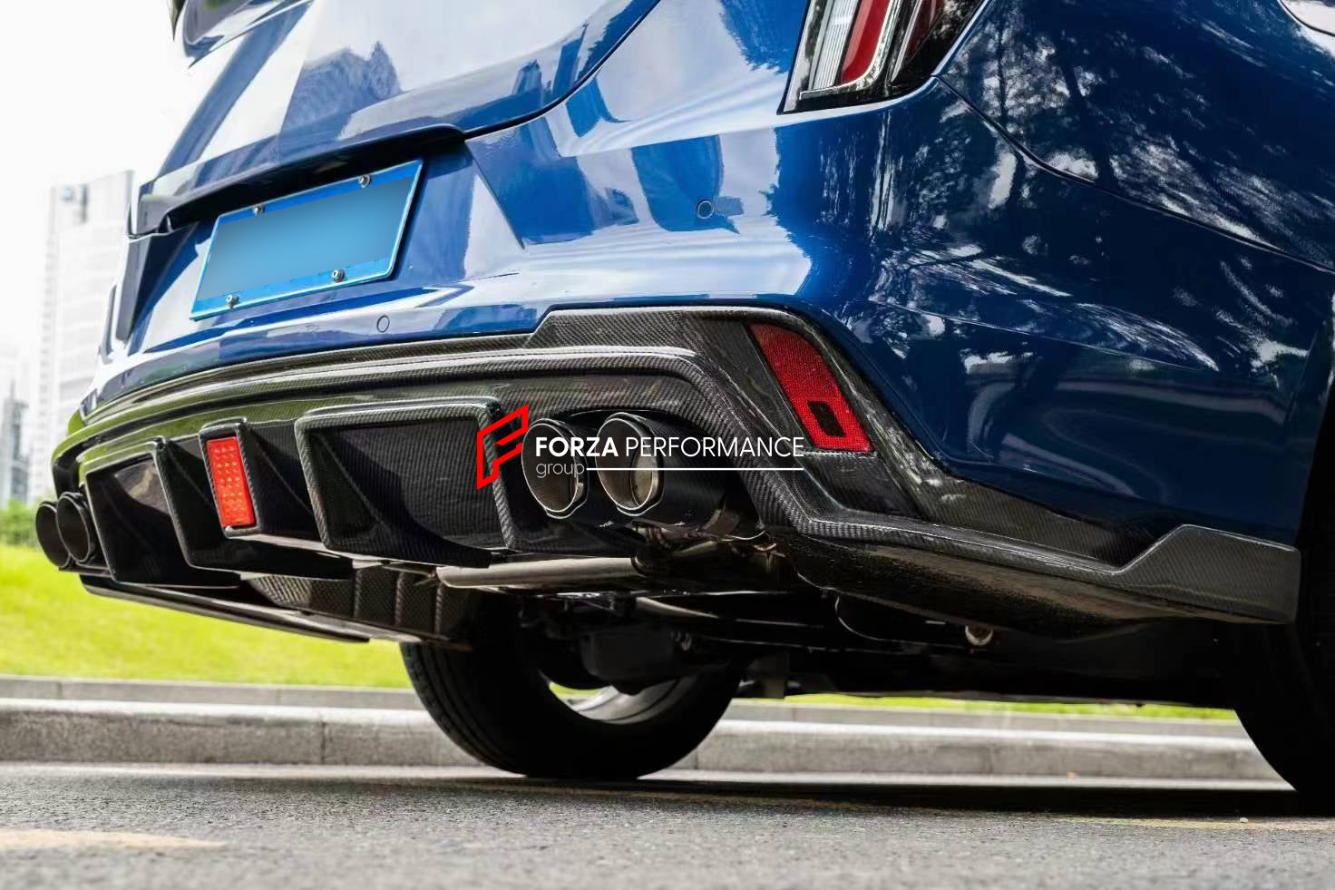 CARBON FIBER BODY KIT FOR CADILLAC CT4 2020+  Set includes:    Front Lip Front Hood/Bonet Side Skirts Rear Diffuser Rear Spoiler