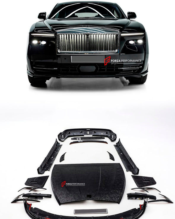 MANSORY STYLE DRY CARBON FIBER BODY KIT for ROLLS ROYCE SPECTRE 2023+ 