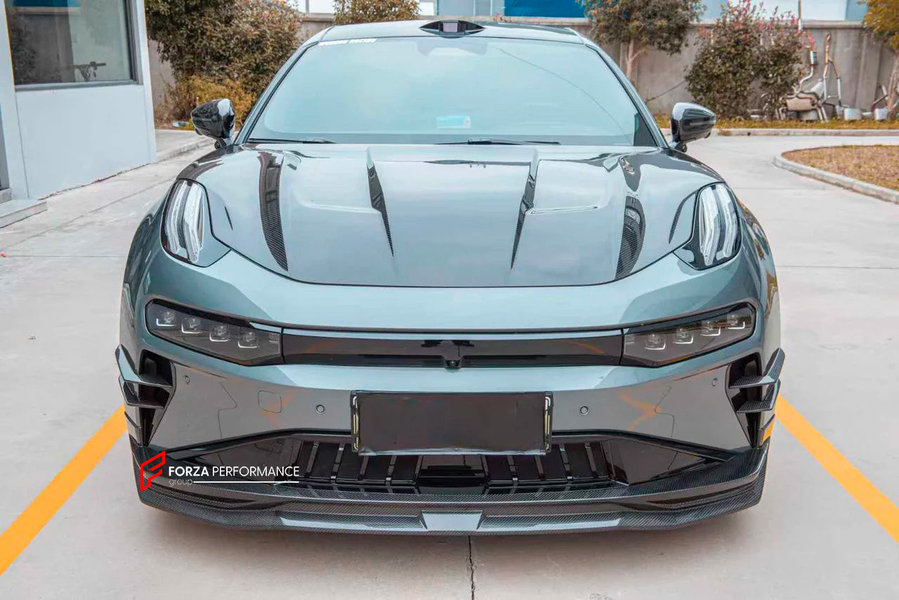 CARBON FIBER BODY KIT FOR ZEEKR 001 FACELIFT 2024+

Set includes:

Front Lip
Front Bumper Canards
Hood Bonnet
Side Skirts
Rear Diffuser
Rear Spoiler

Material: Carbon Fiber

NOTE: Professional installation is required
