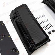CARBON FIBER D PILLAR STORAGE BOX for LAND ROVER DEFENDER 90 110 L663 2020+
Set includes:

D Pillar Storage Box
Material: Carbon Fiber

NOTE: Professional installation is required.